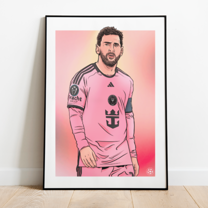 Lionel Messi 2024 Print