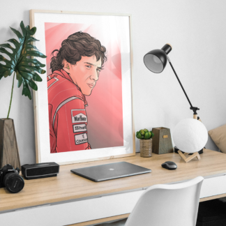 Ayrton Senna Print