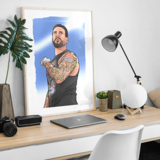 CM Punk Print