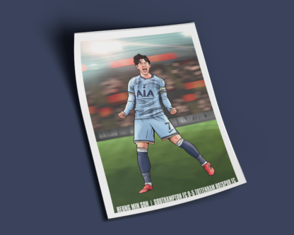 Heung Min Son vs Southampton 24/25 Print - Image 2