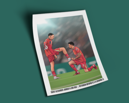 Trent & Diaz vs Spurs 24/25 Print - Image 2